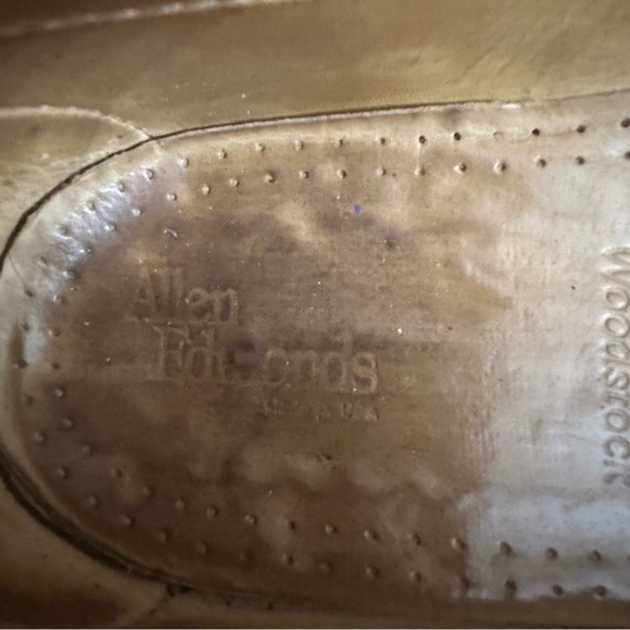 Allen Edmonds Woodstock Burgundy Black Slip-On Loafers Dress Shoes Mens Sz 11.5D - Picture 10 of 10